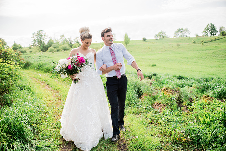 Bright & Bold Barn Styled Shoot Featuring Martin Thornburg "Coda"