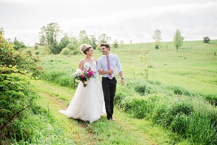 Bright & Bold Barn Styled Shoot Featuring Martin Thornburg "Coda"