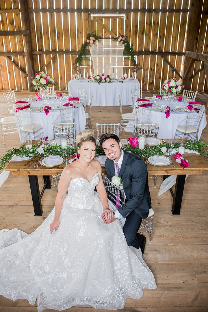 Bright & Bold Barn Styled Shoot Featuring Martin Thornburg "Coda"