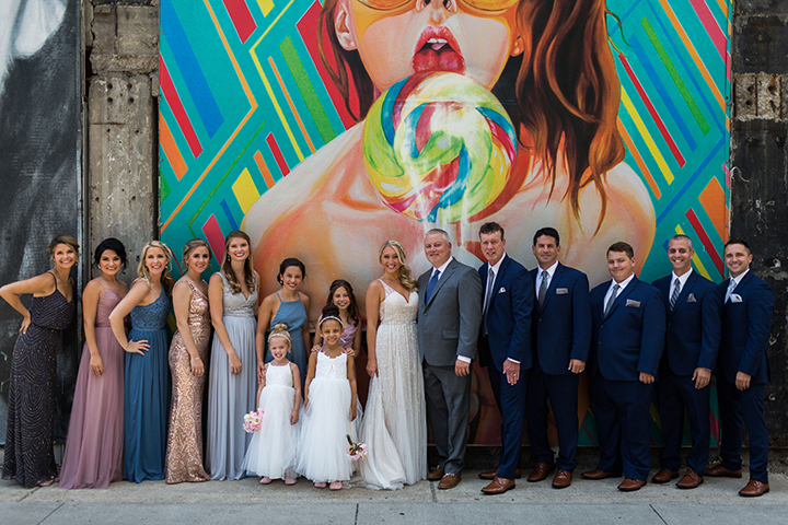 Martin Thornburg "Stanza" Looked Custom-Made For This August Bride