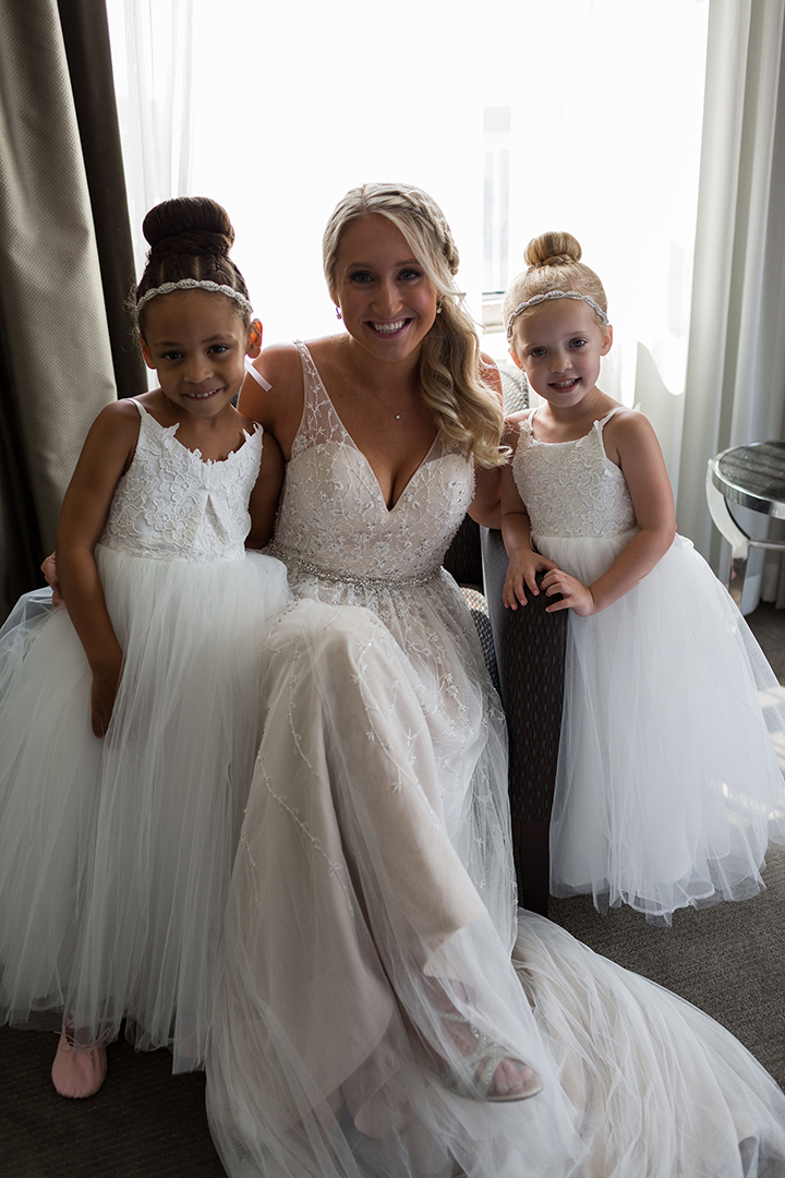 Martin Thornburg "Stanza" Looked Custom-Made For This August Bride
