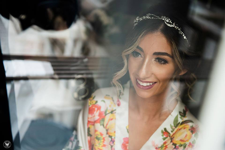 Rain Doesn't Put A Damper On This Late Summer Wedding