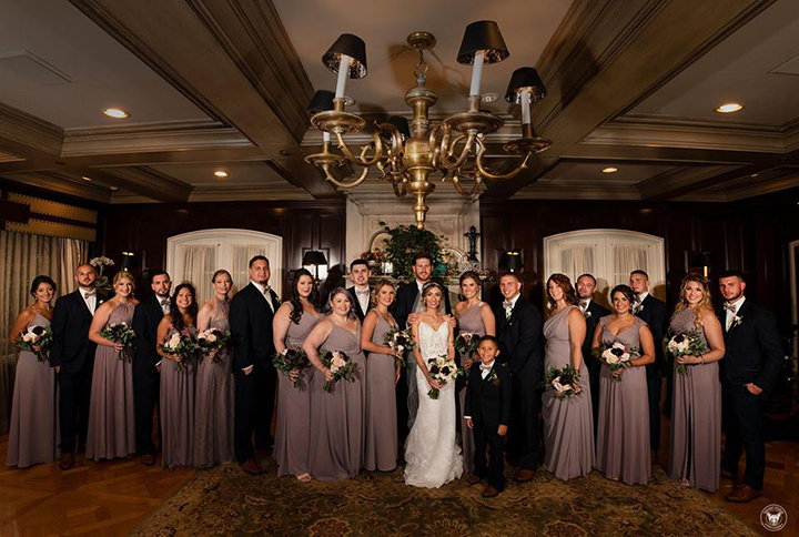 Rain Doesn't Put A Damper On This Late Summer Wedding