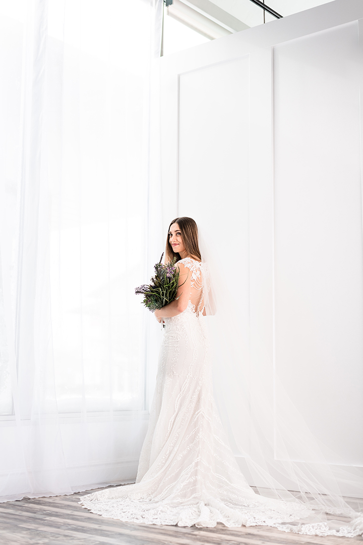 White on White Styled Shoot Featuring Martin Thornburg "Eden" 