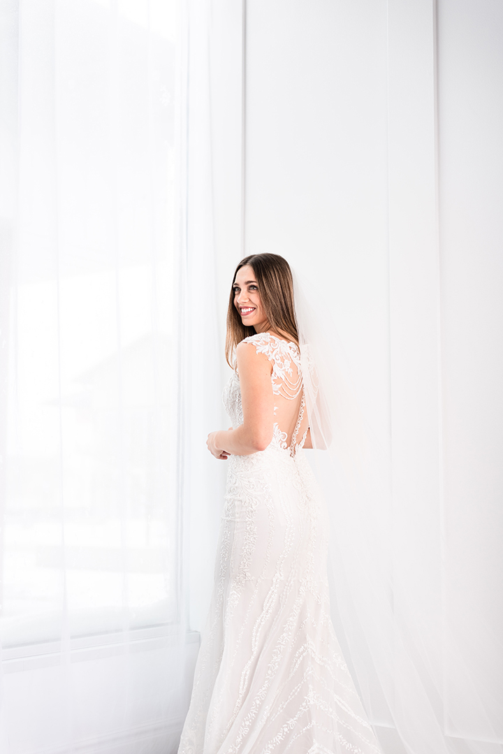White on White Styled Shoot Featuring Martin Thornburg "Eden" 