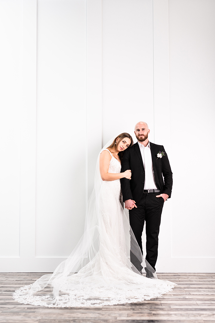 White on White Styled Shoot Featuring Martin Thornburg "Eden" 