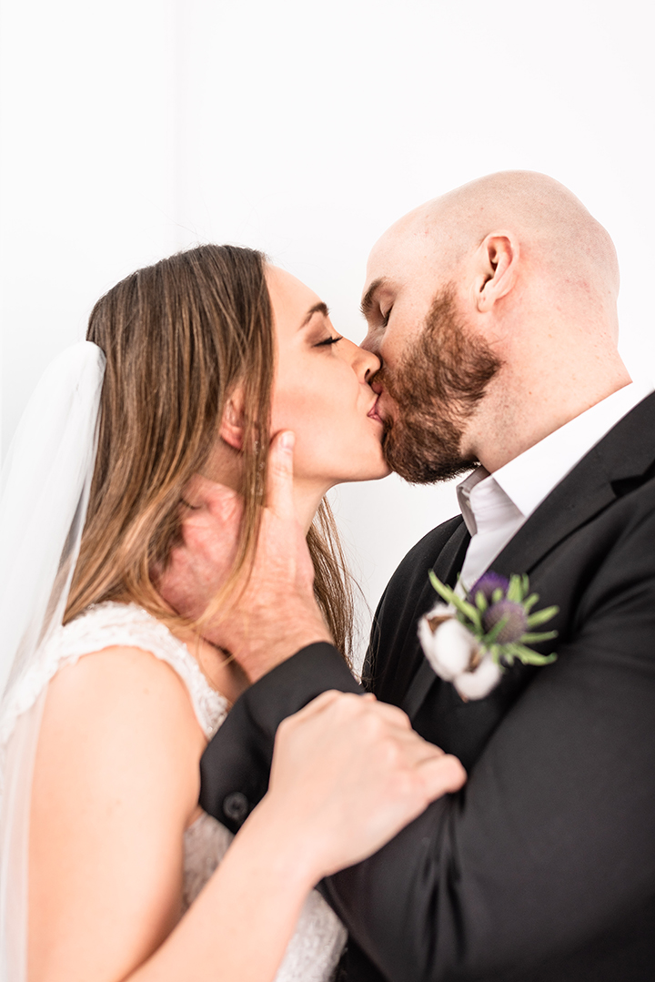 White on White Styled Shoot Featuring Martin Thornburg "Eden" 