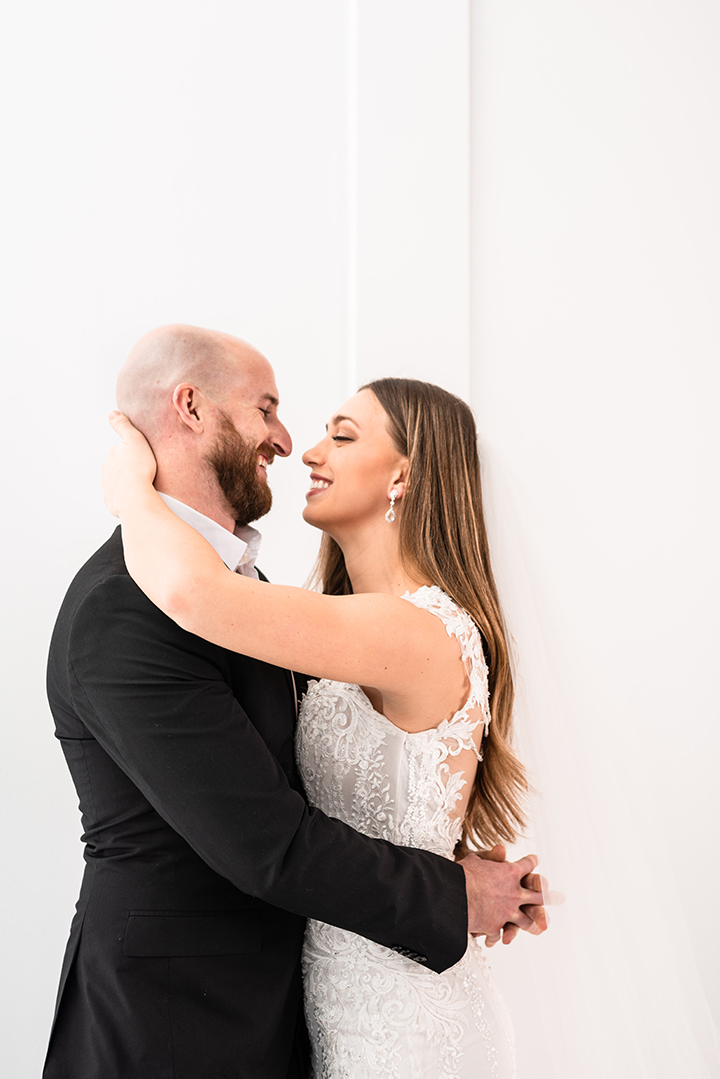 White on White Styled Shoot Featuring Martin Thornburg "Eden" 