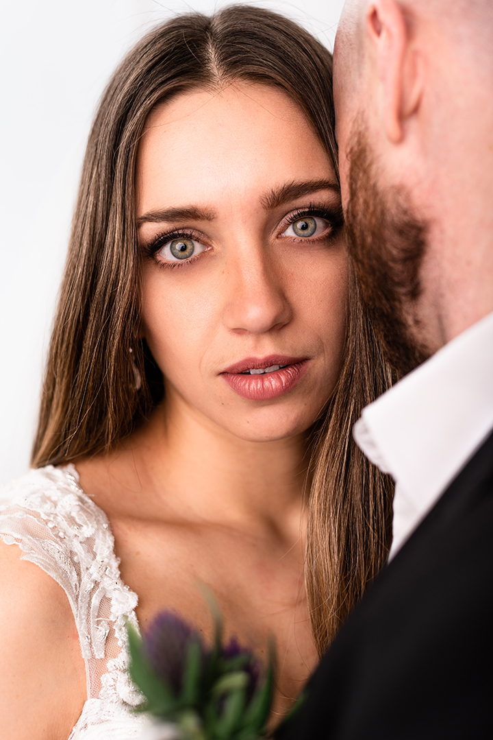 White on White Styled Shoot Featuring Martin Thornburg "Eden" 