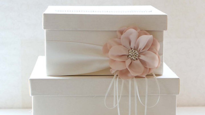 diy wedding card box