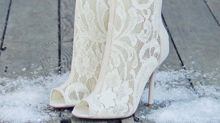wedding winter boots