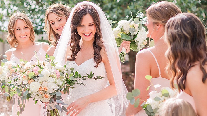 The Bride Wore Martin Thornburg "Wyomia" To Her NYC Themed Wedding In South Carolina Desktop Image