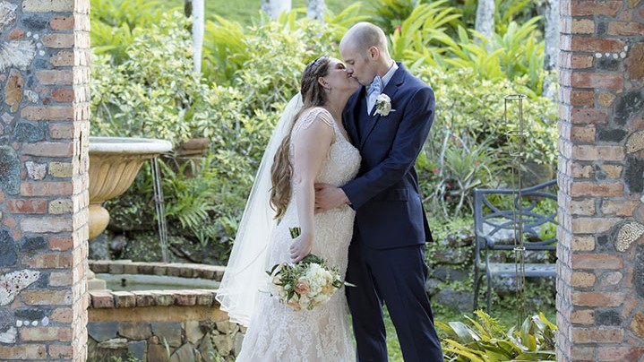 Tropical Wedding in St. Thomas Desktop Image