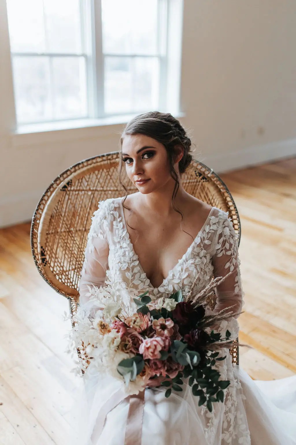 styled shoot wearing blaye