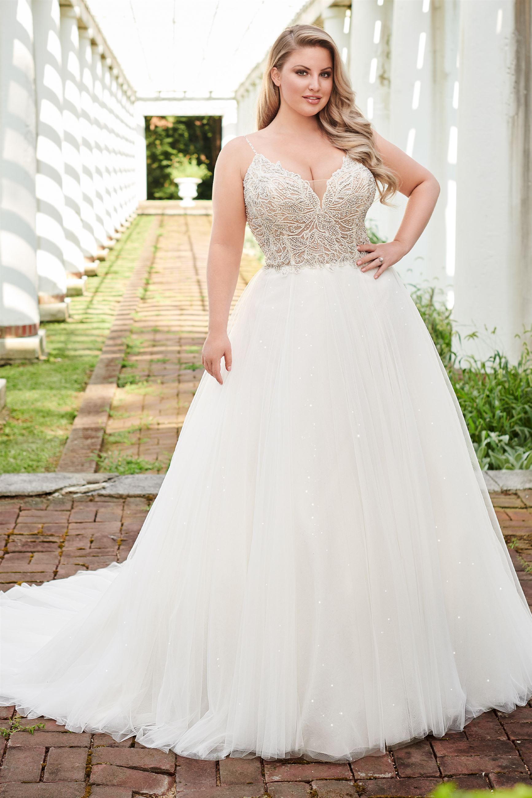 evening gown for bride