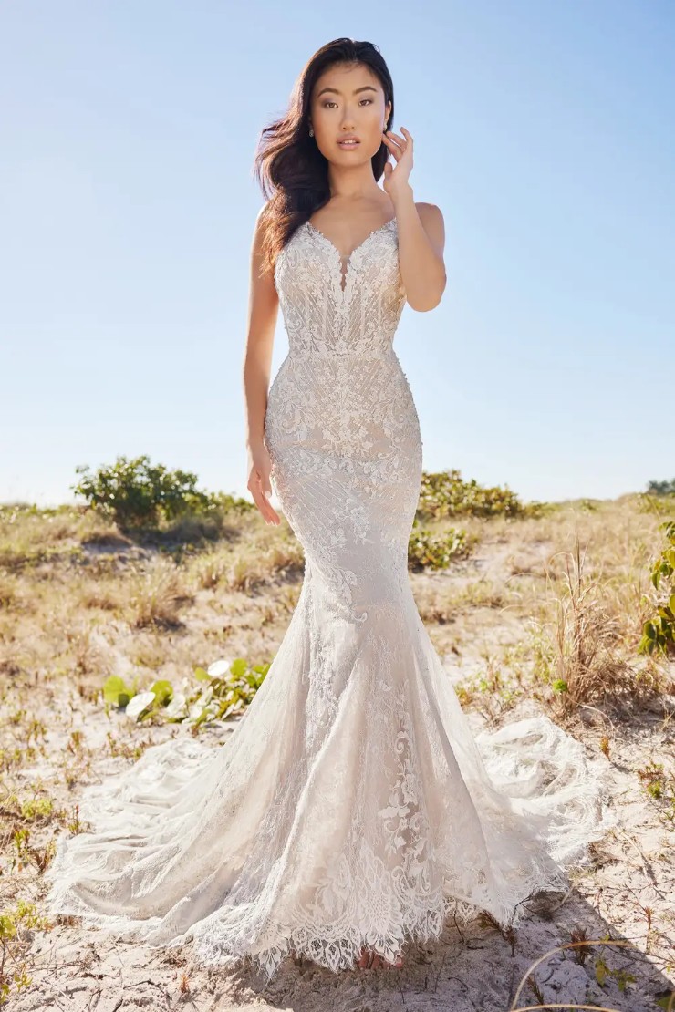 Fit and Flare Wedding Dresses Martin Thornburg