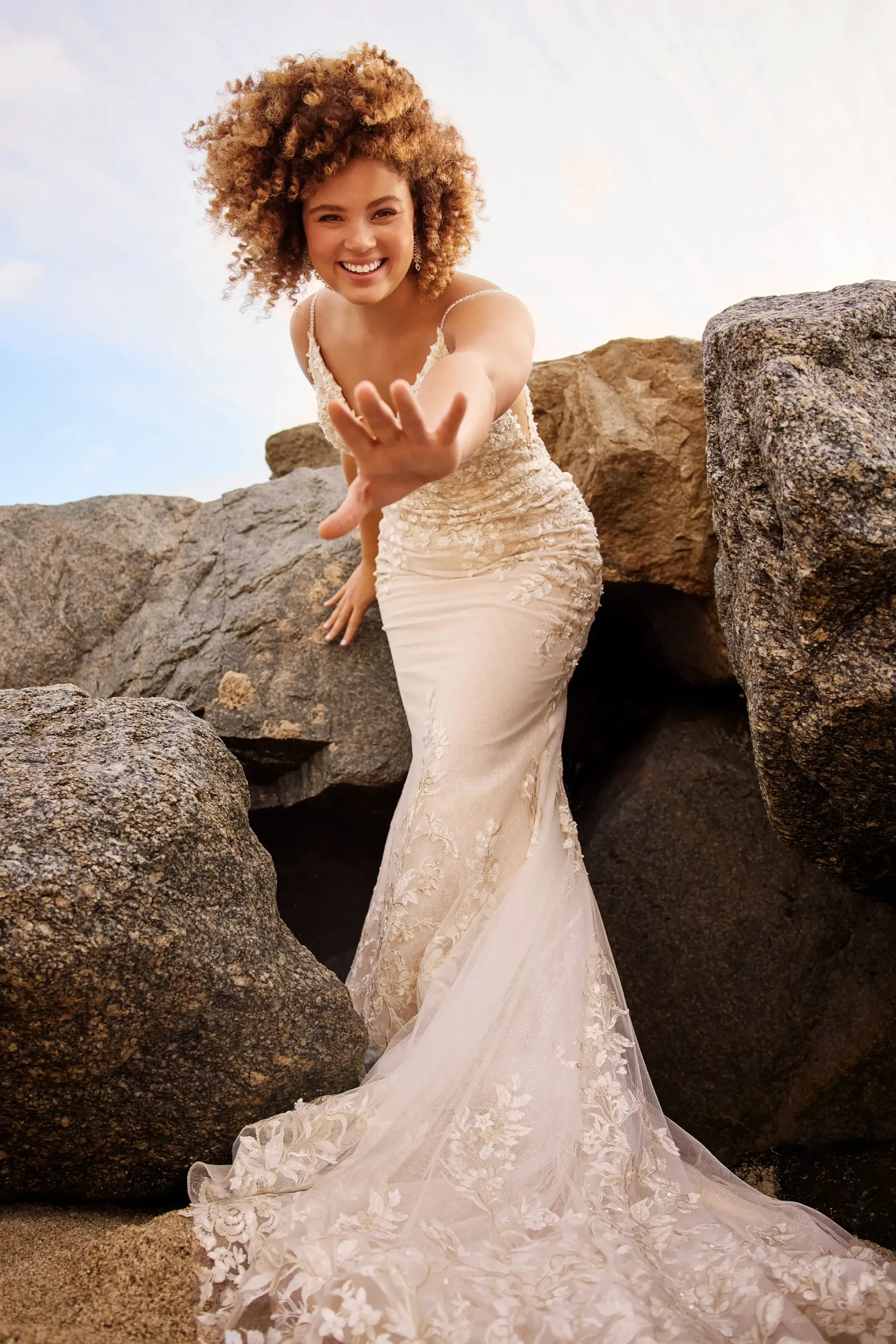 Nottingham Lace Long Dress Nottingham Lace Long Dress Sサイズ