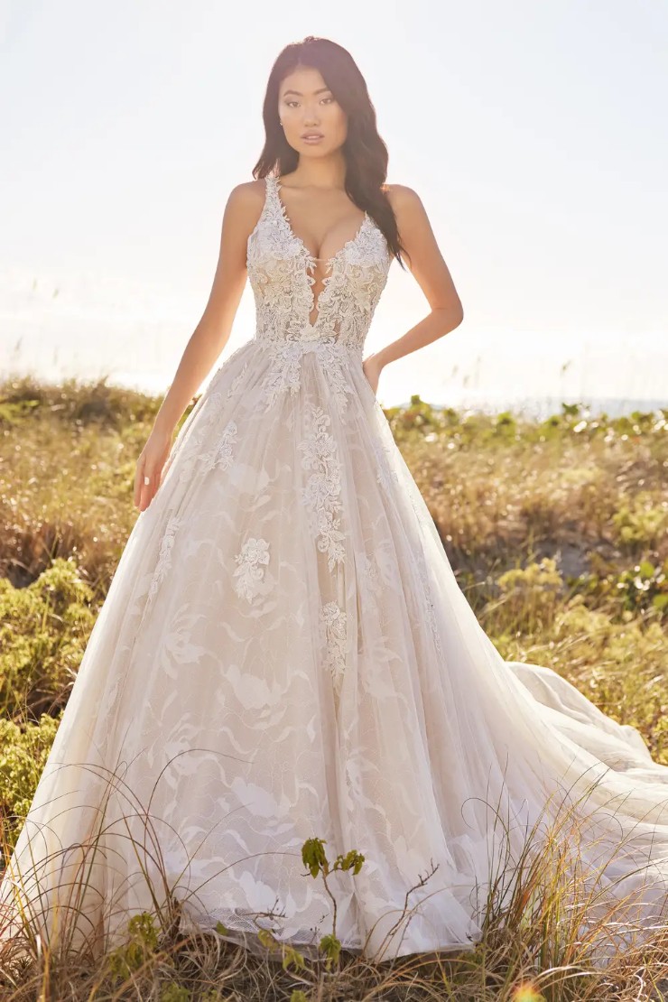 Lace Ballgown Wedding Dress