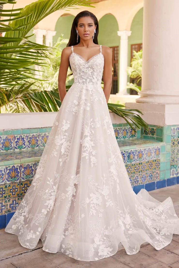 Asher: Square Neck Mikado Trumpet Wedding Dress with Asher: Square Neck Mikado Trumpet Wedding Dress with