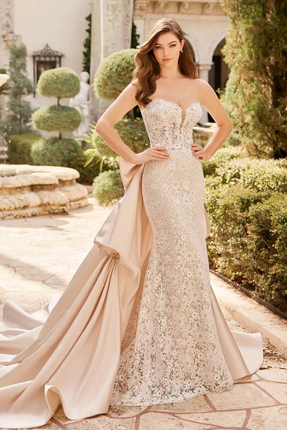 Champagne Vintage Wedding Dresses