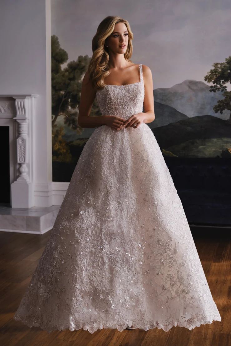 Rafferty Beaded Lace A-Line Wedding Dress