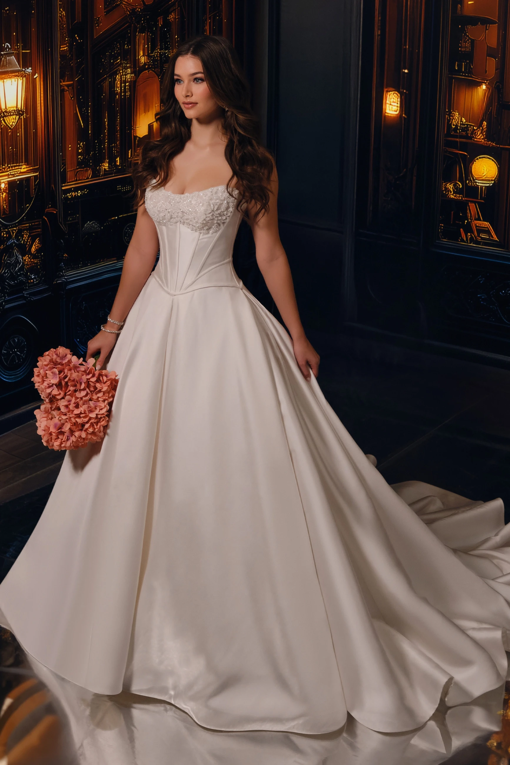 white christmas dresses Off The Shoulder Appliques Luxurious Wedding Dresses Princess Ball Gown Modern Bride Dress main image 0